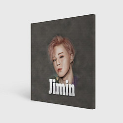 Холст квадратный BTS Jimin, цвет: 3D-принт