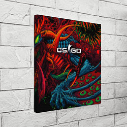 Холст квадратный CS:GO Hyper Beast, цвет: 3D-принт — фото 2