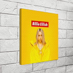 Холст квадратный Billie Eilish: MyBoi, цвет: 3D-принт — фото 2