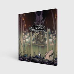 Холст квадратный HOLLOW KNIGHT, цвет: 3D-принт