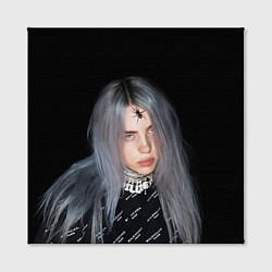 Холст квадратный BILLIE EILISH с Пауком, цвет: 3D-принт — фото 2