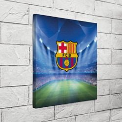 Холст квадратный FC Barcelona, цвет: 3D-принт — фото 2