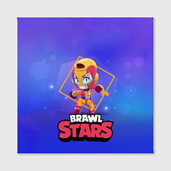 Холст квадратный Brawl Stars Max, цвет: 3D-принт — фото 2