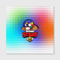 Холст квадратный BRAWL STARS EL PRIMO, цвет: 3D-принт — фото 2