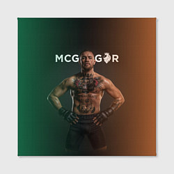 Холст квадратный Conor McGregor, цвет: 3D-принт — фото 2