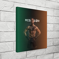 Холст квадратный Conor McGregor, цвет: 3D-принт — фото 2