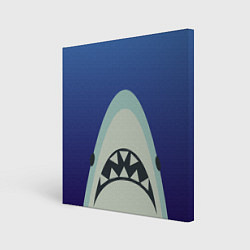 Холст квадратный IKEA Shark, цвет: 3D-принт