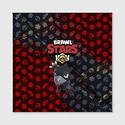 Холст квадратный BRAWL STARS:CROW, цвет: 3D-принт — фото 2