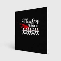 Картина квадратная Three days grace