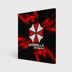 Холст квадратный UMBRELLA CORP, цвет: 3D-принт