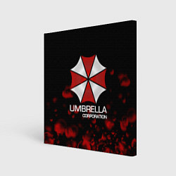 Холст квадратный UMBRELLA CORP, цвет: 3D-принт