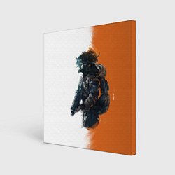 Холст квадратный The Division 2 Defender, цвет: 3D-принт