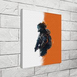 Холст квадратный The Division 2 Defender, цвет: 3D-принт — фото 2