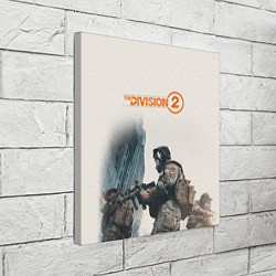 Холст квадратный The Division 2 Military, цвет: 3D-принт — фото 2