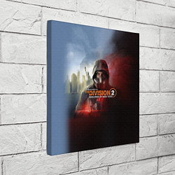 Холст квадратный The Division 2, цвет: 3D-принт — фото 2