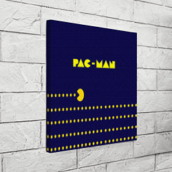 Холст квадратный PAC-MAN, цвет: 3D-принт — фото 2