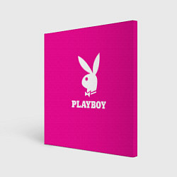 Холст квадратный PLAYBOY, цвет: 3D-принт