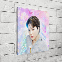 Холст квадратный БТС 2020 Season Greeting Чимин, цвет: 3D-принт — фото 2