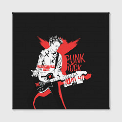 Холст квадратный Punk-rock, цвет: 3D-принт — фото 2