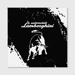 Холст квадратный Lamborghini, цвет: 3D-принт — фото 2