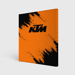 Холст квадратный KTM, цвет: 3D-принт