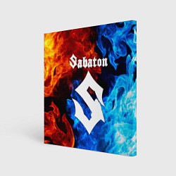 Холст квадратный SABATON, цвет: 3D-принт