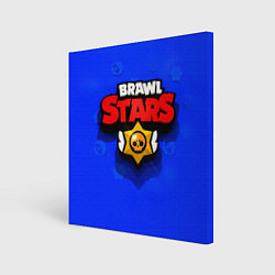 Холст квадратный BRAWL STARS, цвет: 3D-принт