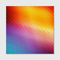 Холст квадратный Пикси, цвет: 3D-принт — фото 2