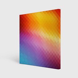 Холст квадратный Пикси, цвет: 3D-принт