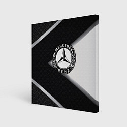 Холст квадратный Mercedes-Benz, цвет: 3D-принт