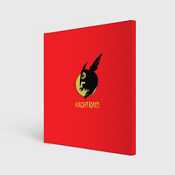 Картина квадратная Ночной рейд