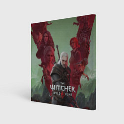 Картина квадратная The Witcher 5-летие