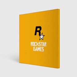 Холст квадратный Рокстар, цвет: 3D-принт