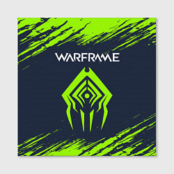 Холст квадратный WARFRAME ВАРФРЕЙМ, цвет: 3D-принт — фото 2