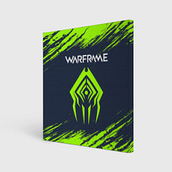 Холст квадратный WARFRAME ВАРФРЕЙМ, цвет: 3D-принт