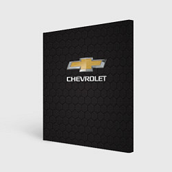 Холст квадратный CHEVROLET, цвет: 3D-принт