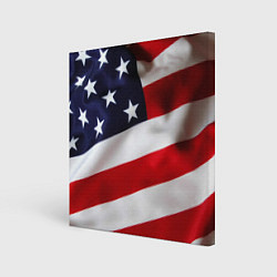 Холст квадратный США USA, цвет: 3D-принт