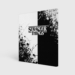 Холст квадратный Stranger Things, цвет: 3D-принт