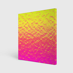 Холст квадратный Яркий закат, цвет: 3D-принт