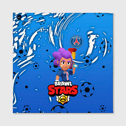 Холст квадратный BRAWL STARS SHELLY PSG, цвет: 3D-принт — фото 2