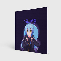 Холст квадратный Slime, цвет: 3D-принт