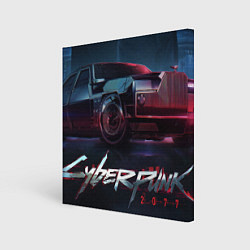 Картина квадратная CYBERPUNK 2077 S