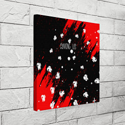 Холст квадратный Among Us, цвет: 3D-принт — фото 2