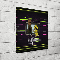Холст квадратный Little Nightmares 2, цвет: 3D-принт — фото 2