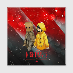 Холст квадратный Little Nightmares 2, цвет: 3D-принт — фото 2
