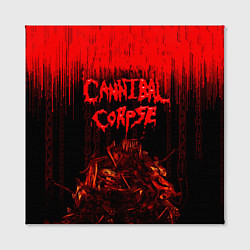 Холст квадратный CANNIBAL CORPSE, цвет: 3D-принт — фото 2