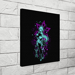 Холст квадратный GENSHIN IMPACT, ГАНЬ Ю, цвет: 3D-принт — фото 2