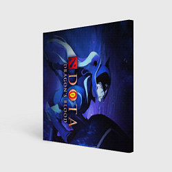 Картина квадратная DOTA: Кровь дракона