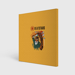 Картина квадратная Выдающиеся звери