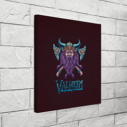 Холст квадратный Valheim Viking, цвет: 3D-принт — фото 2